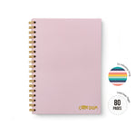 Carpe Diem ballerina pink B5 hardcover notebook