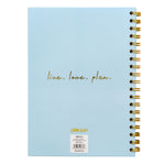 Sky Blue B5 Hardcover Notebook