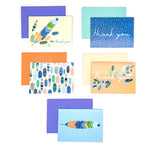 Carpe Diem 5 designs of thank you cards and coordinating envelopes