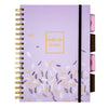 Rochelle & Jess 5-subject hardcover notebook - Pack of 3 assorted colours