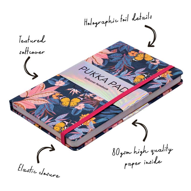 Bloom Softcover Pad in Blue