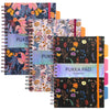 Bloom 5-subject hardcover notebook - Pack of 3 assorted colors