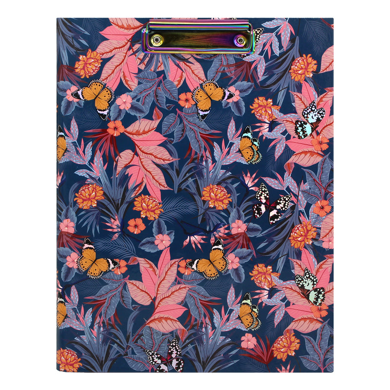 Bloom A4 Padfolio in Blue