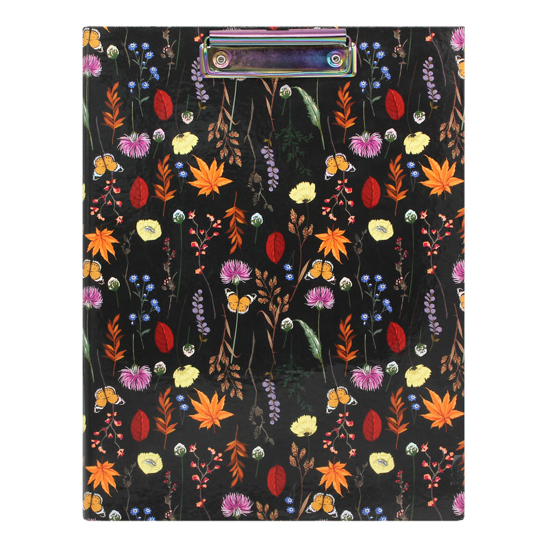 Bloom A4 Padfolio In Black