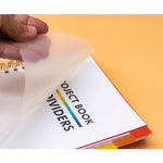 B5 White Subject Notebook with 10 Colorful Dividers