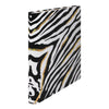 Wild Zebra Print Rollbound Binder Preloaded 3-Ring