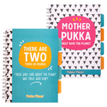 Pukka Planet B5 Hardcover 5-subject Notebook- Pack of 2