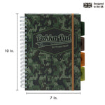 Camo Knit B5 5-subject hardcover notebook