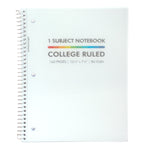 Basics 1-Subject Notebook