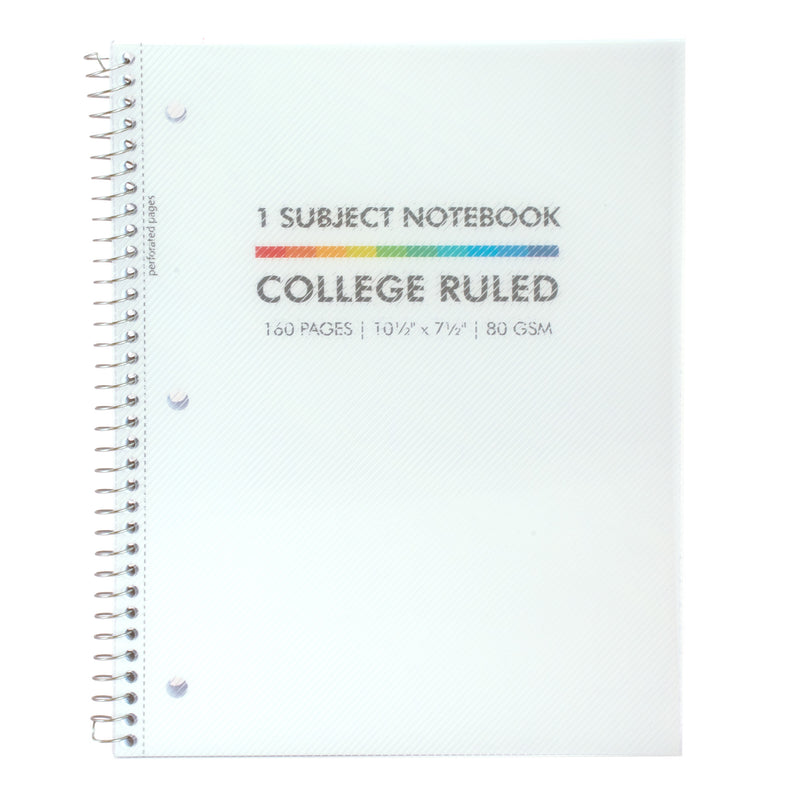 Basics 1-Subject Notebook