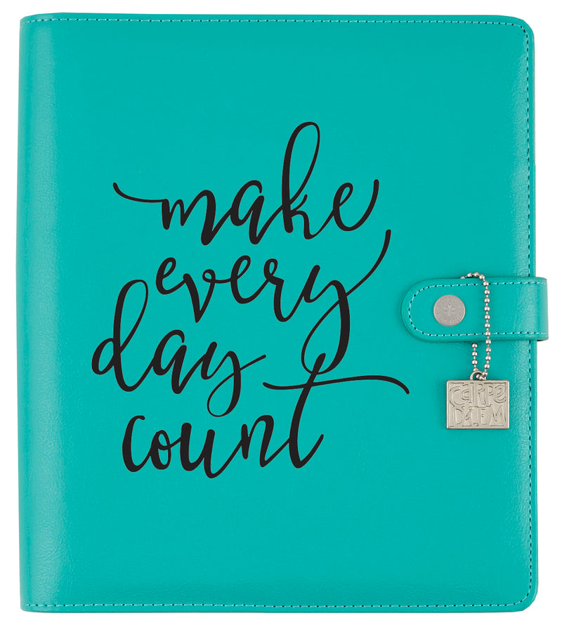 Large Black Planner Decal 'Make Every Day Count'