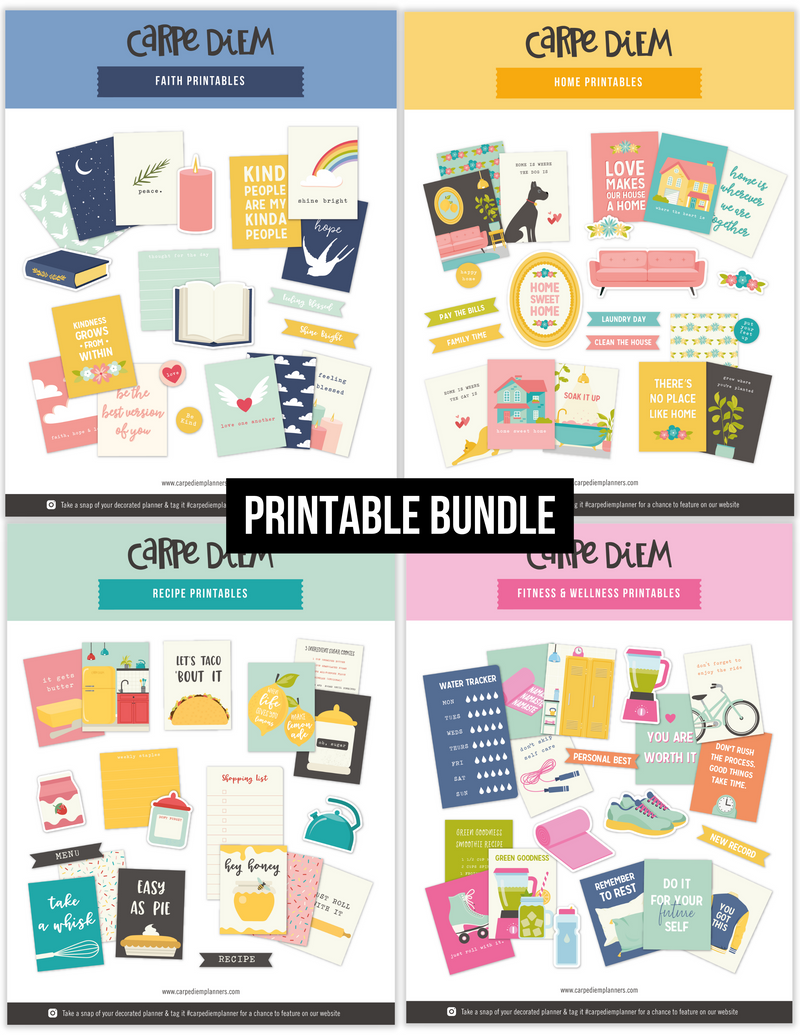 digital-printables-bundle-home-faith-fitness-wellness-and-recipe-carpe-diem-planners for Best Website For Free Printables Digital Printables Bundle- Home, Faith, Fitness & Wellness and Recipe – Carpe Diem Planners for Best Website For Free Printables