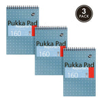 Pukka Pad Metallic Reporters Pad - Pack of 3